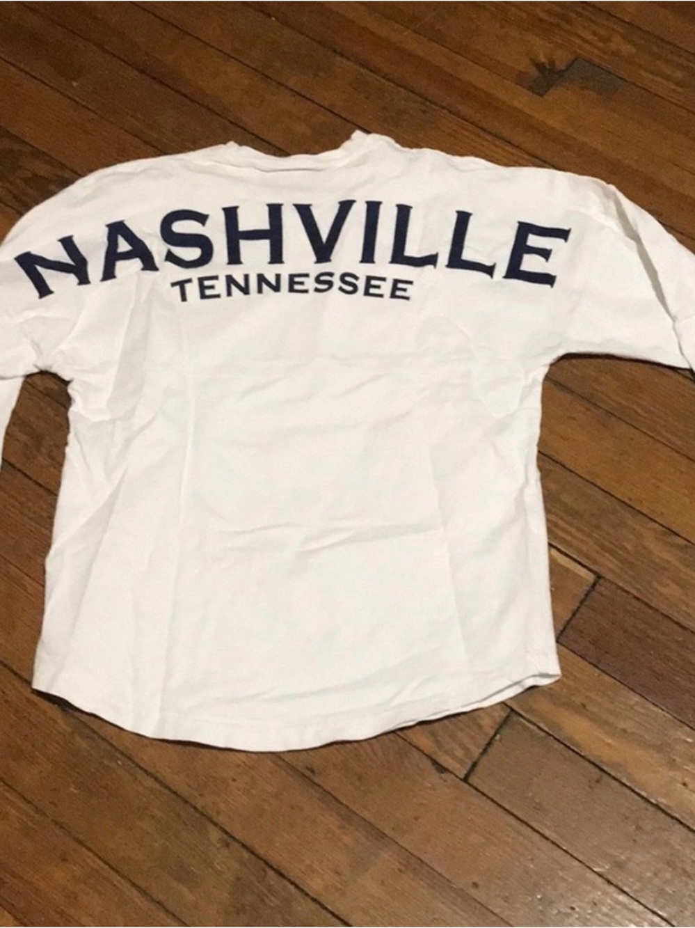 Nashville Tennessee White Long Sleeve Spirit Jersey